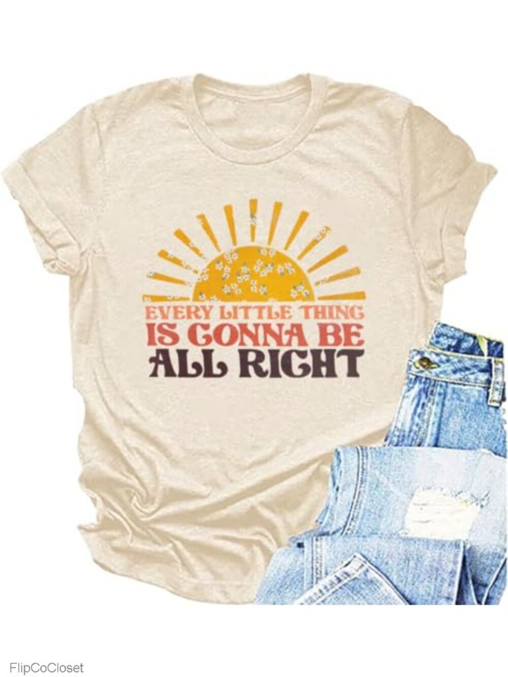 Country Music Graphic Tee Women Short Sleeve Crew Neck Hippie Top